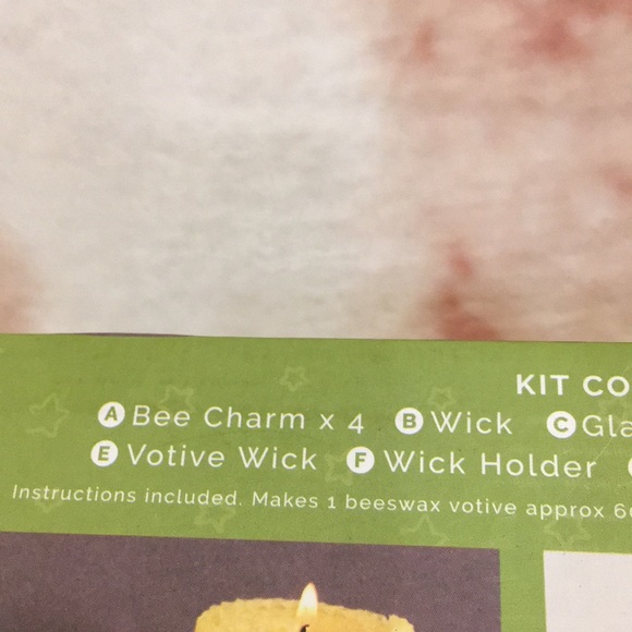 Beeswax Candle Making Kit NWT makes multiple candles, sealed - Picture 6 of 14